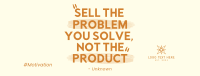 Sell the Problem Facebook cover Image Preview