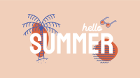 Hello Summer Facebook Event Cover Image Preview