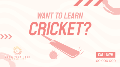 Time to Learn Cricket Facebook event cover Image Preview