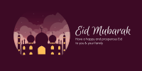 Happy Eid Mubarak Twitter Post Image Preview