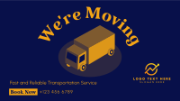 Truck Moving Services Facebook Event Cover Design