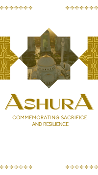 Ashura Islam Pattern YouTube short Image Preview