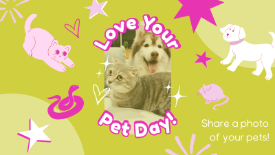 Share your Pet's Photo Facebook event cover Image Preview