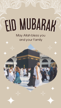 Starry Eid Al Fitr YouTube short Image Preview