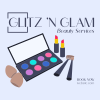 Glitz 'n Glam Instagram Post Design