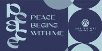 Day of United Nations Peacekeepers Modern Typography Twitter post Image Preview