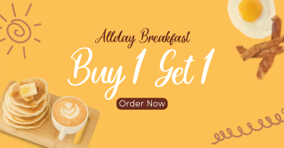 All Day Breakfast Facebook ad Image Preview