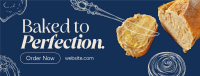 Bakery Food Quote Facebook Cover Preview