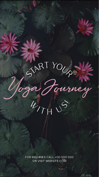 Yoga Journey YouTube short Image Preview