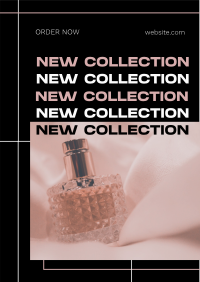 Minimalist New Perfume Flyer Design