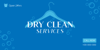 Dry Clean Service Twitter post Image Preview