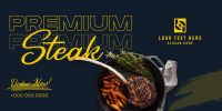 Premium Steak Order Twitter post Image Preview