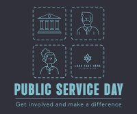 Public Service Day Facebook post Image Preview
