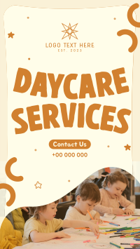 Star Doodles Daycare Services TikTok Video Design