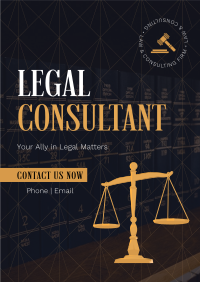 Corporate Legal Consultant Poster Image Preview