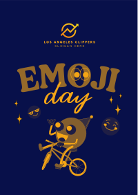 Happy Emoji Flyer Image Preview