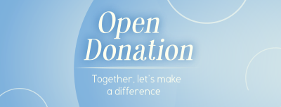 Together, Let's Donate Facebook cover Image Preview