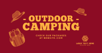 Outdoor Campsite Facebook Ad Design