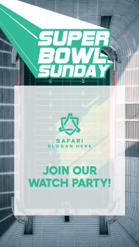Super Bowl Sunday Instagram story Image Preview
