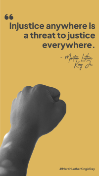 Martin Luther King Empowerment Facebook Story Design