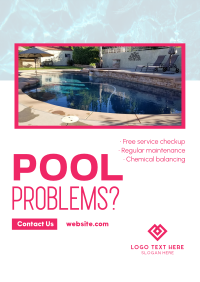 Pool Problems Maintenance Poster Image Preview