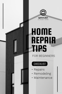 Simple Home Repair Tips Pinterest Pin Image Preview