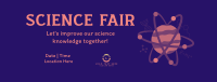 Science Fair Event Facebook cover Image Preview