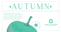 Autumn Pumpkin Facebook Ad Design