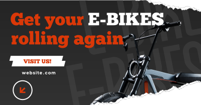 Rolling E-bikes Facebook ad Image Preview