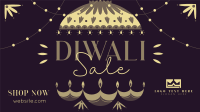 Diwali Lanterns Facebook event cover Image Preview