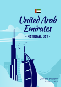 UAE National Day Flyer Image Preview