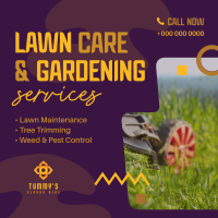 Lawn Care & Gardening Instagram Post Image Preview