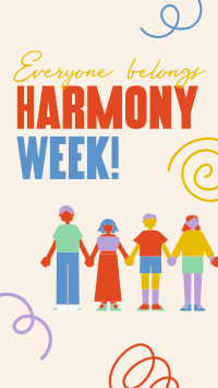 United Harmony Week Instagram Reel Design