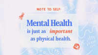 Mental Health Quote Facebook Event Cover Design