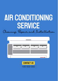 Air Conditioning Service Flyer Design