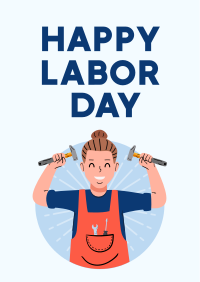 Labor Day Greeting Poster Image Preview