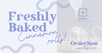 Freshly Baked Cinnamon Facebook ad Image Preview