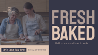 Bakery Bread Promo Animation Image Preview