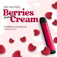 Berries and Cream Linkedin Post Image Preview