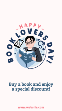 Book Lovers Day Sale Instagram Story Image Preview