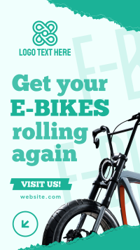 Rolling E-bikes TikTok video Image Preview