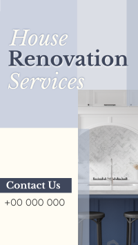 Fast Renovation Service Facebook story Image Preview