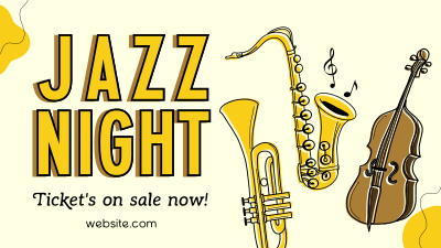 Modern Jazz Night Facebook event cover Image Preview