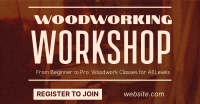 Woodworking Class Facebook Ad Preview