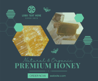 A Beelicious Honey Facebook Post Design