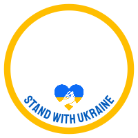 Stand with Ukraine LinkedIn Profile Picture Design