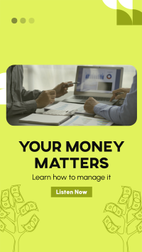 Money Matters Podcast TikTok video Image Preview