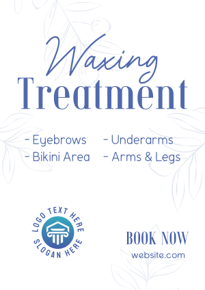 Waxing Salon Flyer Image Preview