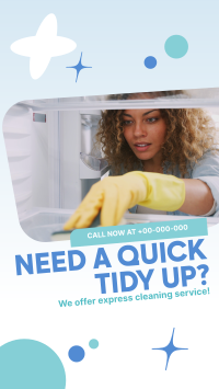Quick Cleaning Service TikTok video Image Preview