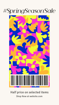 Spring Matisse Facebook Story Design